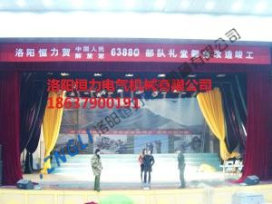 某部隊舞臺機械搭建成功案例